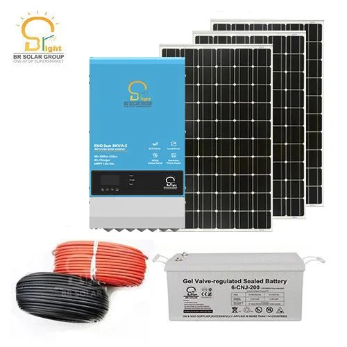 CE Approved Neue Batterie Container Preis Solar Home System Br-Solar Leistung