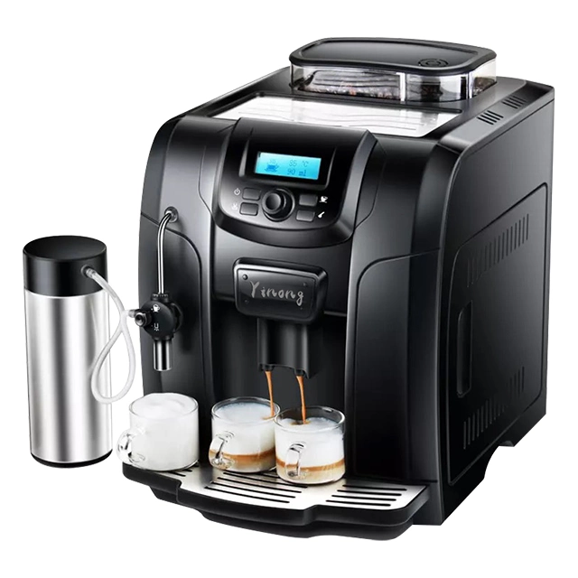 Moedor de café Maker 715 Espresso Bateria inicial marcação 15 Italiano de aço inoxidável do tipo Desktop