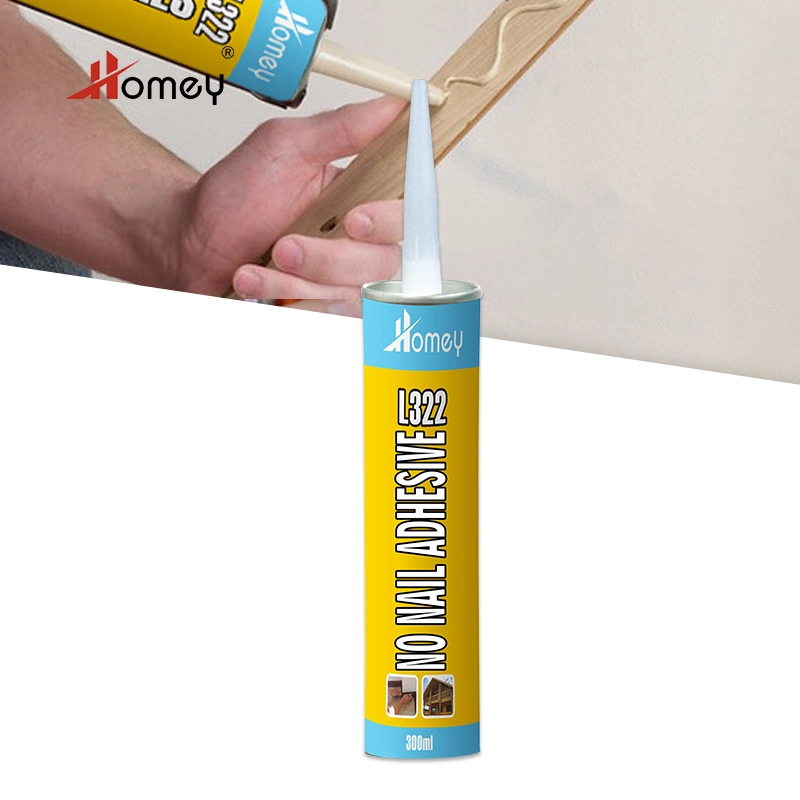 Homey Tough Solvent Based Clear Fast Cure Nial Free Glue