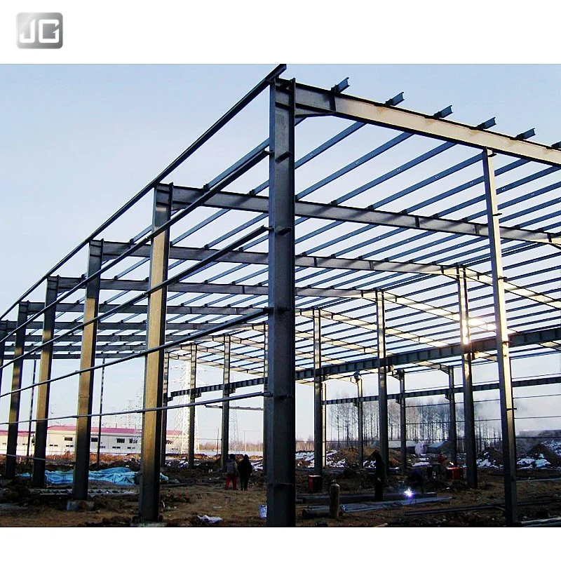 Steel Structure Prefabricated Metallic Steel Structure Prefab Construction Industrial Building for Warehouse Workshop