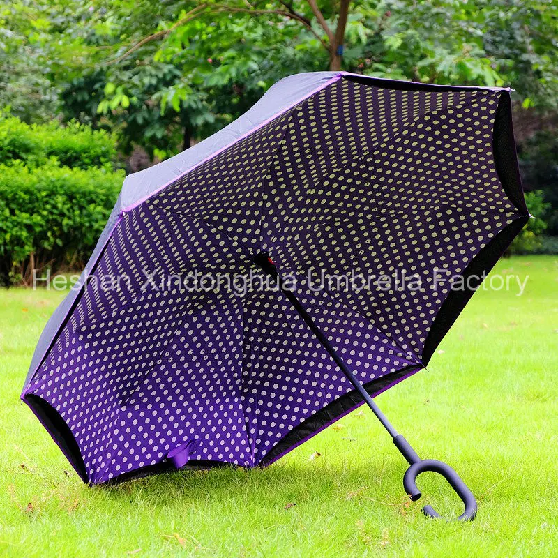 Colourful Portable Handsfree Inverted Umbrella for Car (SU-0023I)