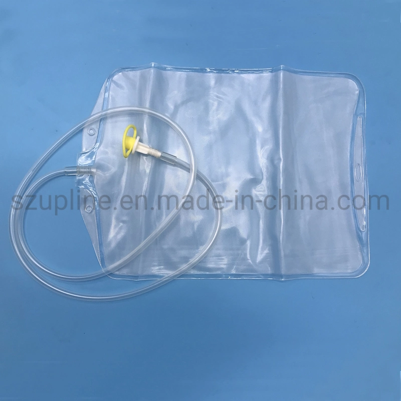 Disposable Medical Peritoneal Dialysis Drainage Bag with Singke/ Double-Tube