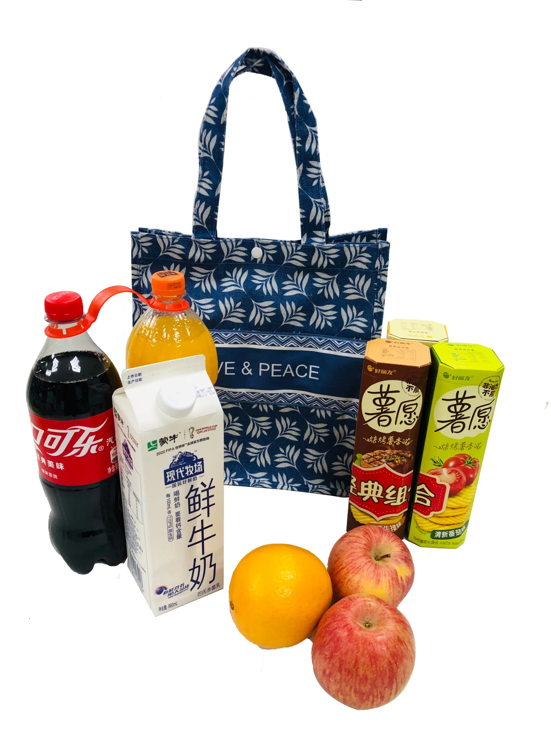 Hot Sale Picnic Wine Cooler Lunch Non-Woven Cool Bag