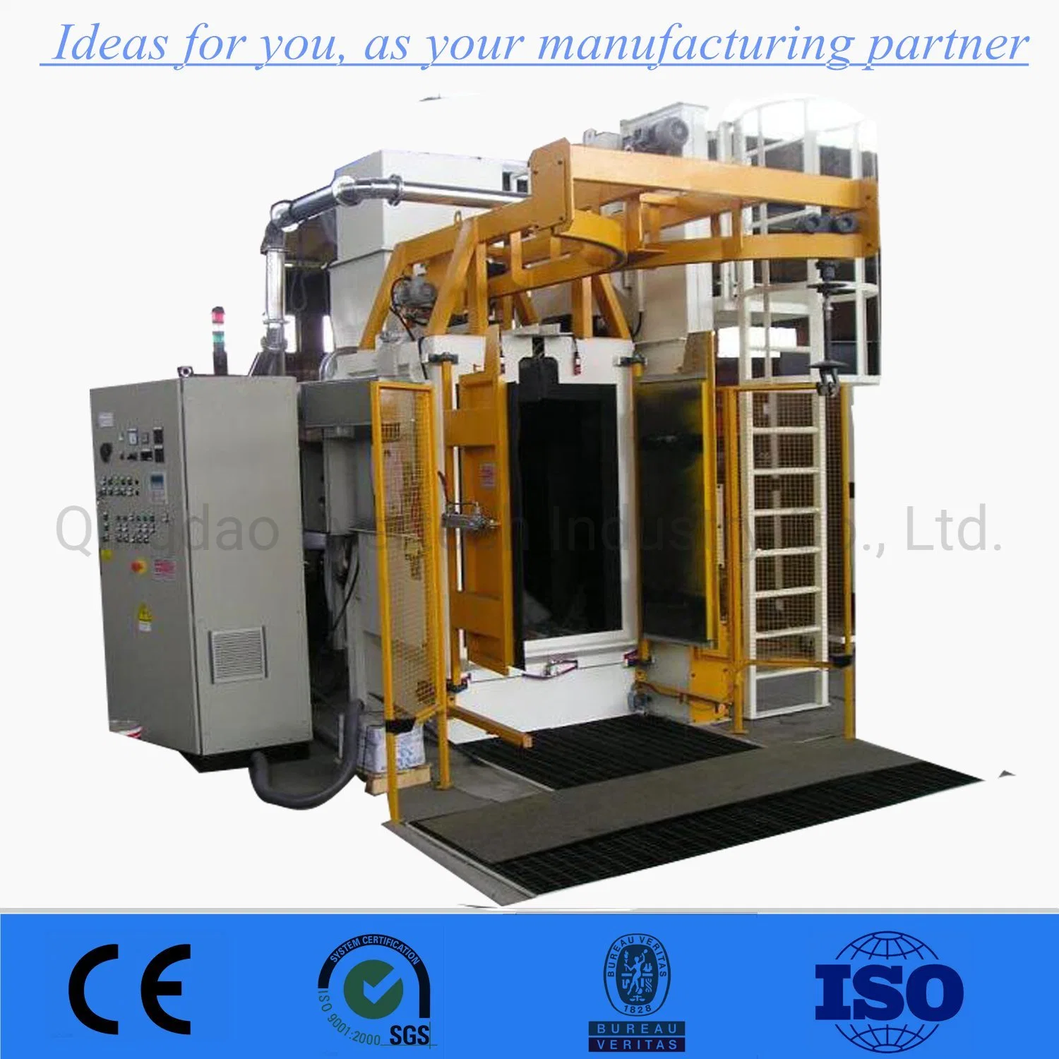 CE Approved Hook Hanger Type Shot Blasting Machinery