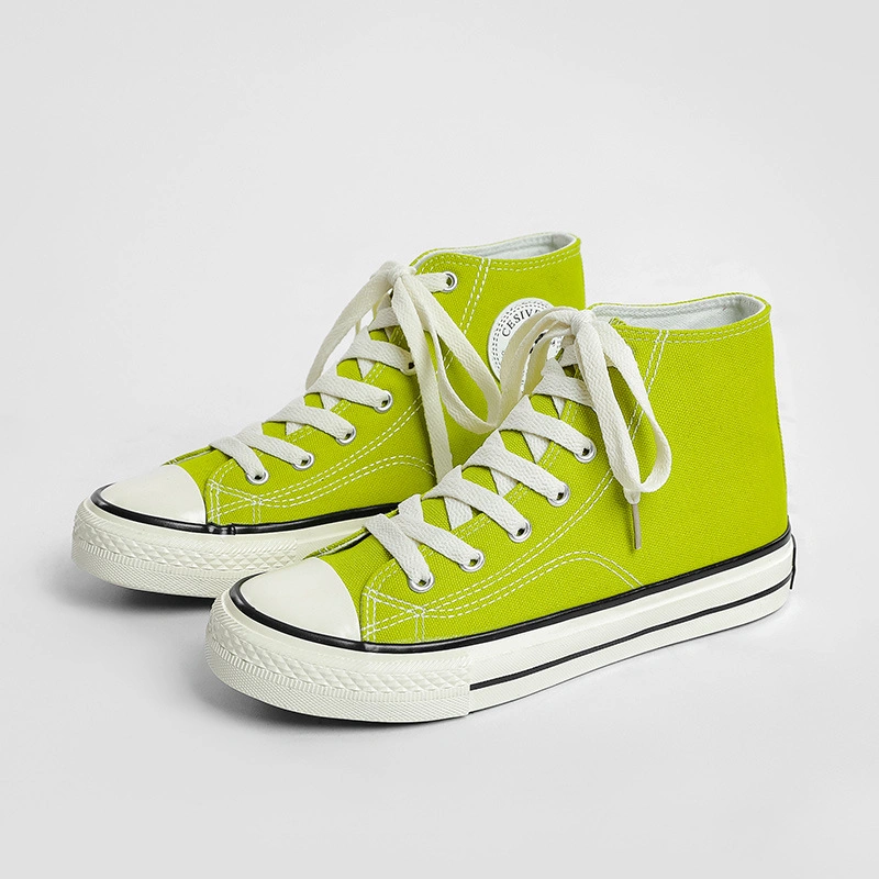 2023 Spring&Summer Youth Memory High Top Canvas Sneaker