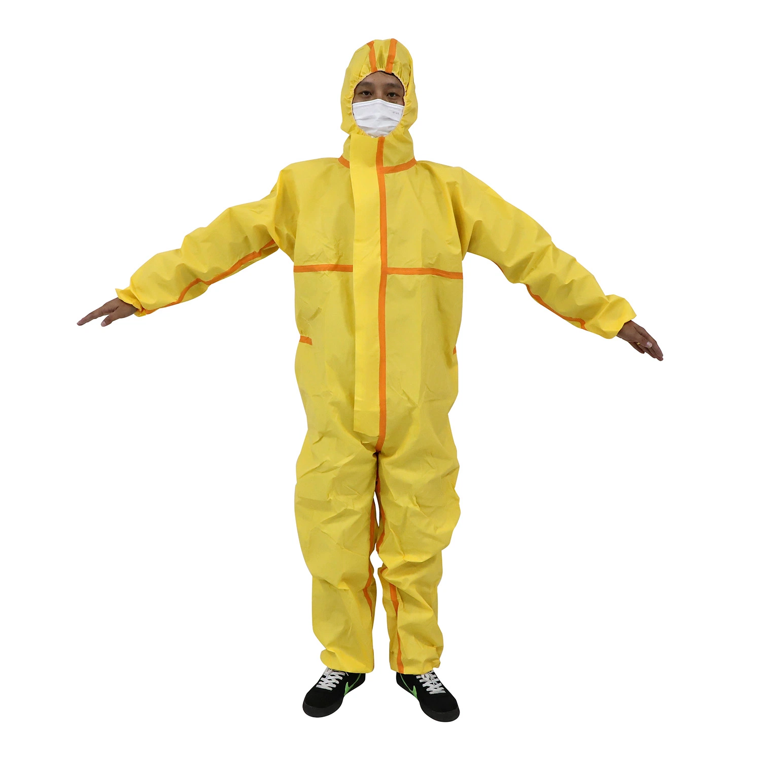 Hochwertige Chemische Einweg-Overall Isolation Gown Schutzkleidung