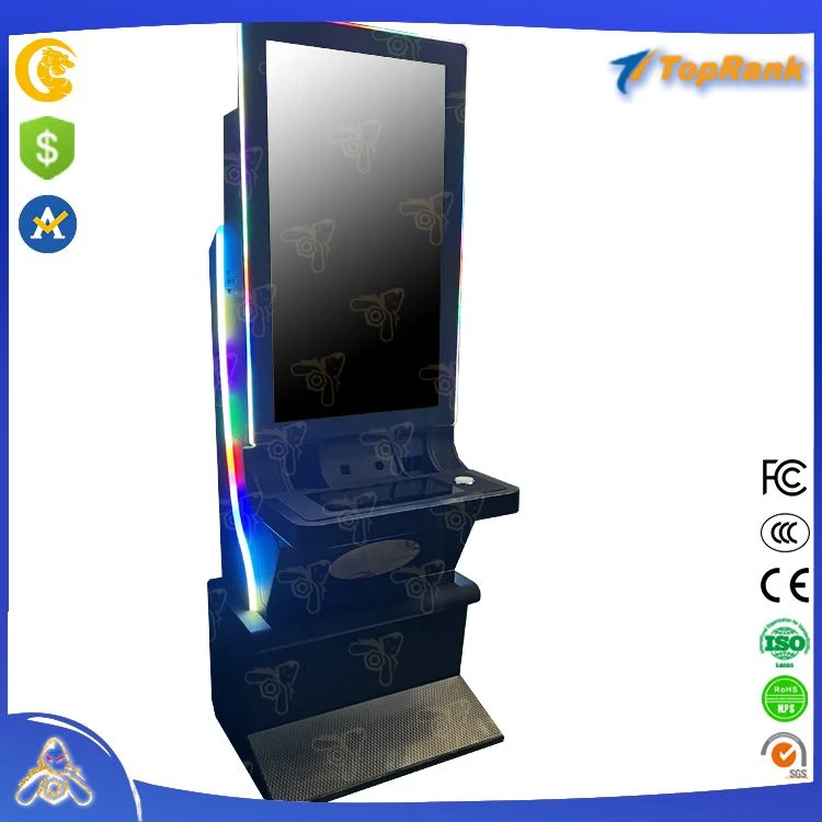 Fornecedor da China Ultimate 43 polegadas Monitor Fire Link Power 2 Multi 8 em 1 curvado Skill Game Casino Software Cash Armário de slot de jogo para máquinas