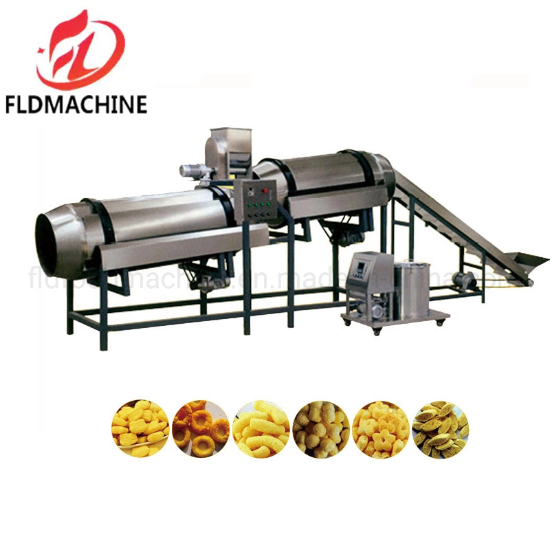 Full Automatic Crispy Corn Flakes Breakfast Cereals Food Making Machine Production Line