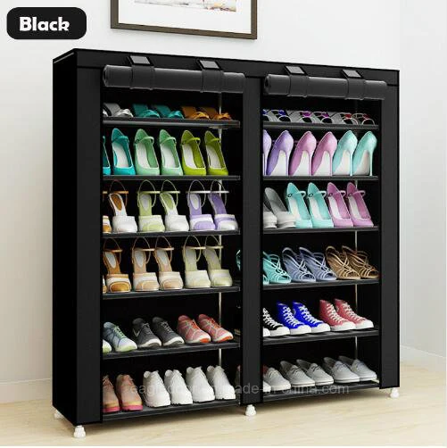 Armoire de racks de chaussures Chaussures de grande capacité de stockage de mobilier de maison DIY Rack simple chaussure Portable (FS-03A)