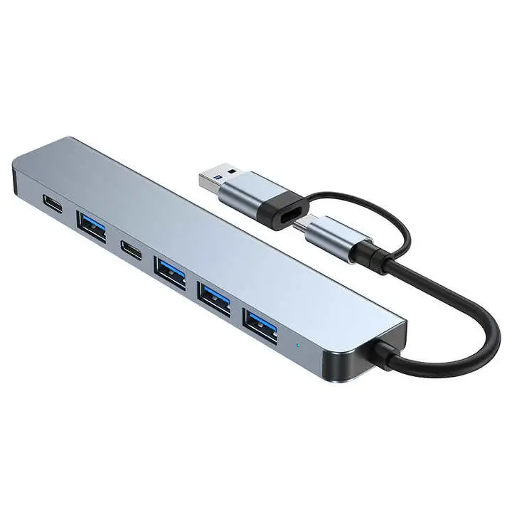 100W Pd 4K HD USB 3.0 Type C Hub for Laptop Macbookpro