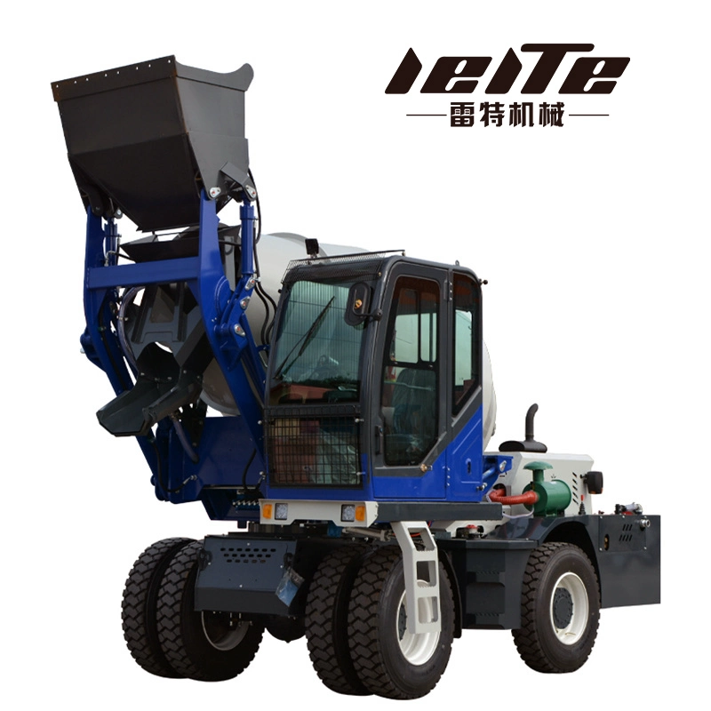 China Mobile Selbst Laden Beton Mixer Lkw Kleine Beton Mixer Zement Maschine Preise Mixer zu verkaufen