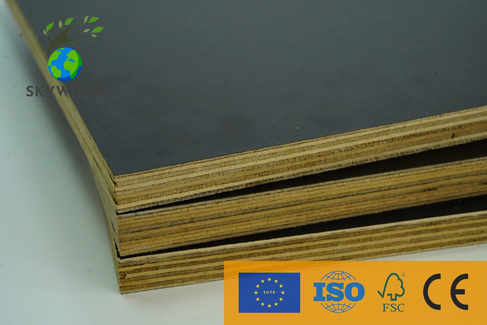 Hot Selling Brown/Black Film Faced Plywood Board for Furniture