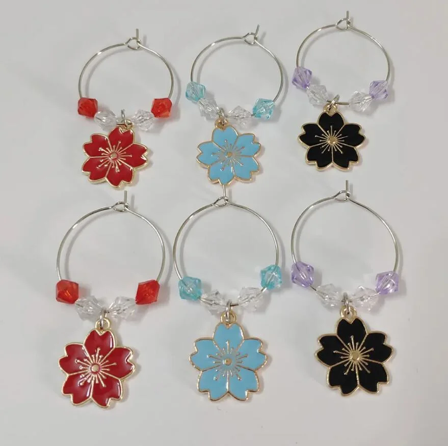 Promotional Resin Wine Charms for Sale