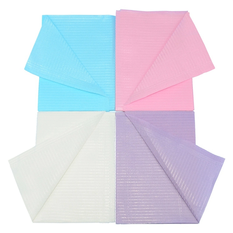 Disposable Dental Bibs 13*18 Inch (33cm*45cm) Waterproof Medical Paper Scarf