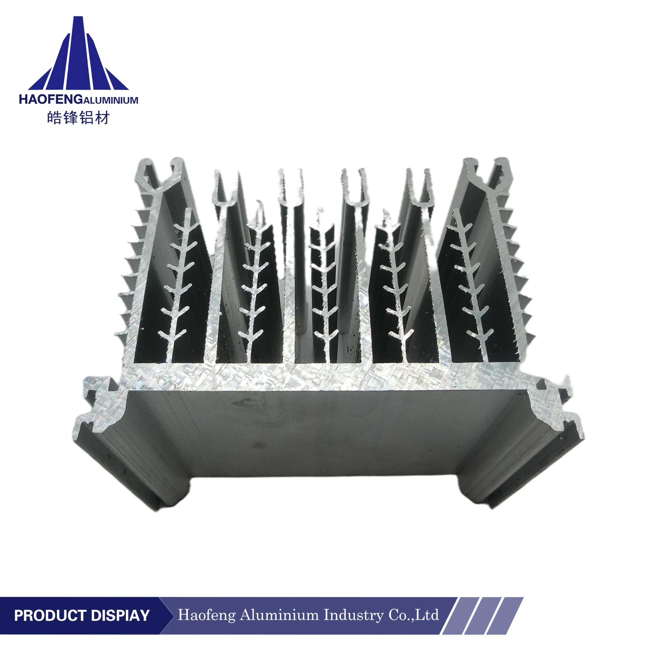 Customized Products Material Width 150 High 45 Flat Plate Heat Dissipation High Power Dense Tooth Heat Sink Profile Aluminium Industrial