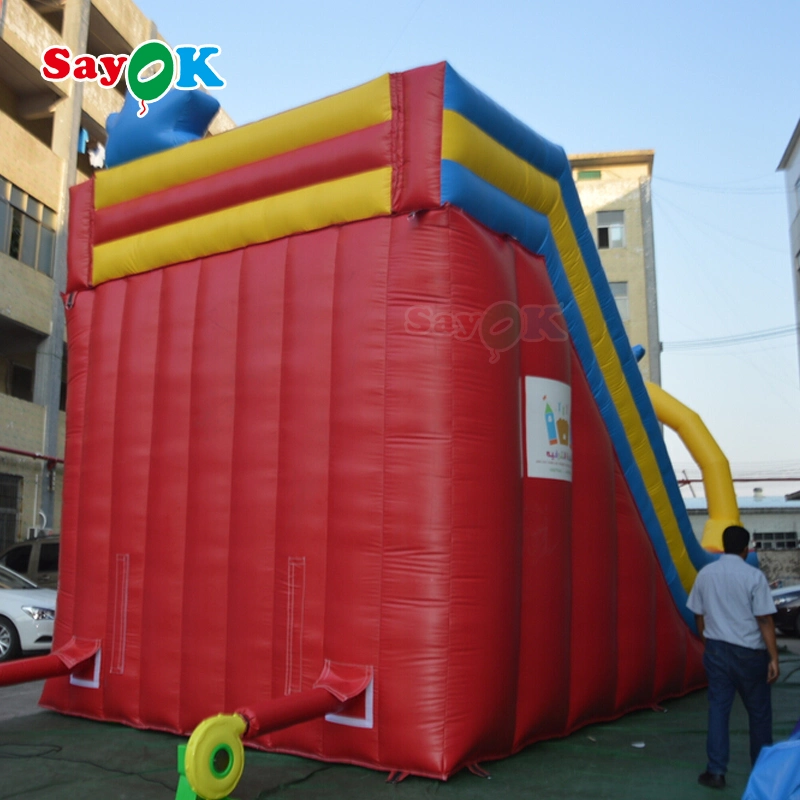 Puente de inflable gorila saltando castillo hinchable Casa rebote con tobogán inflable tobogán de agua comerciales Diapositiva diapositiva de la palma de cobre con piscina para niños y adultos