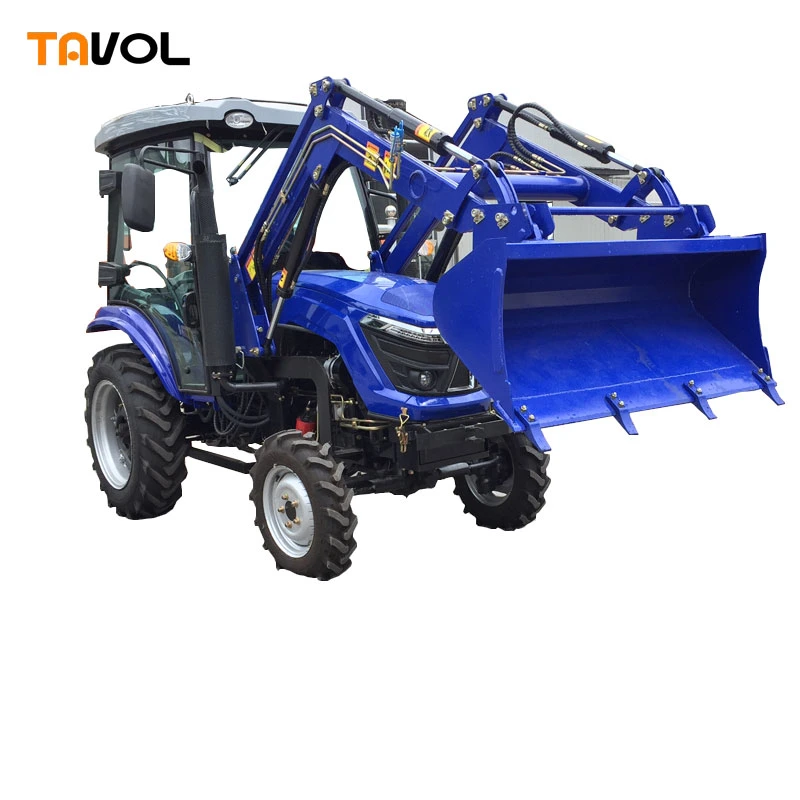 Mini-tracteur agricole d'occasion avec chargeur frontal de Chine