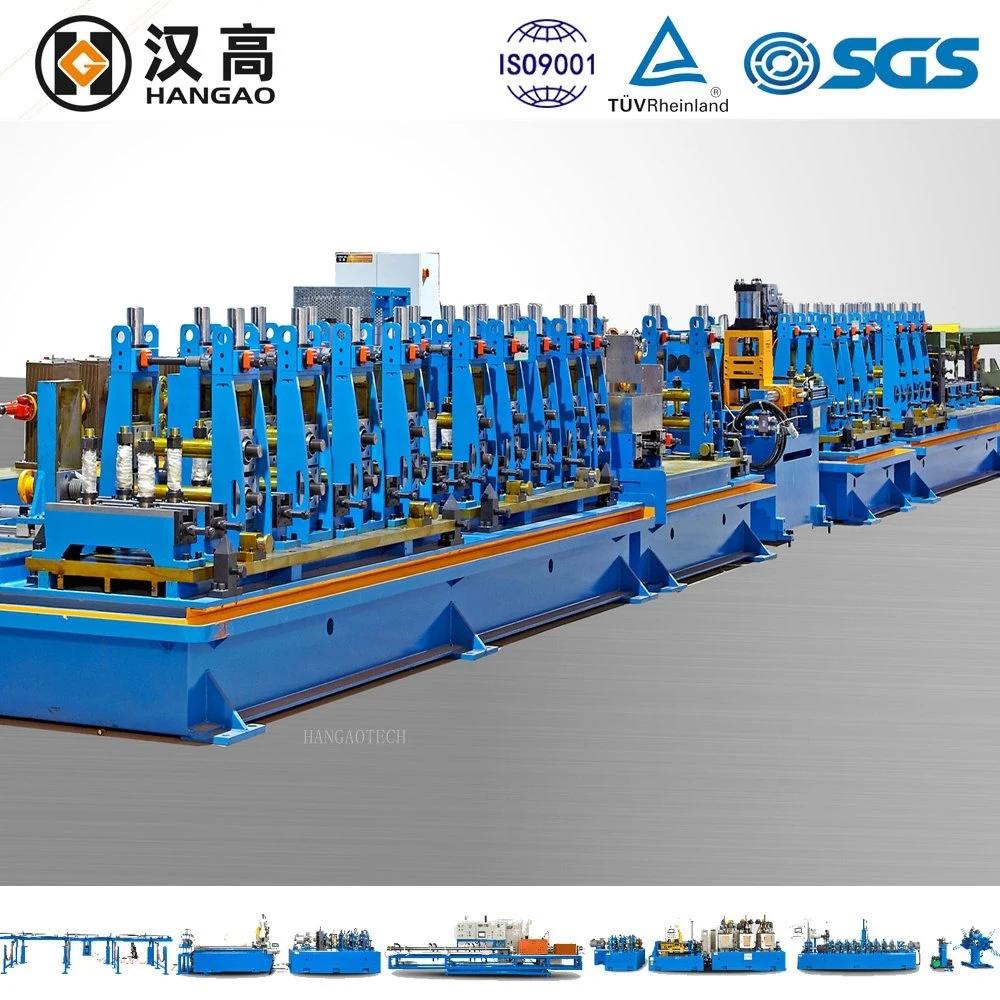 SUS304 Food Grade Sanitary Tube Making Equipment Industrial Machinery Tube Mill Line