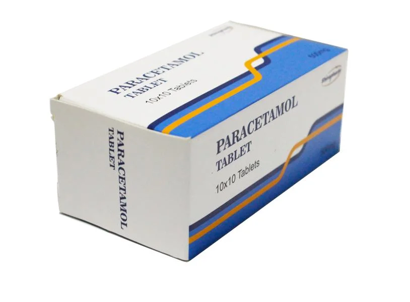 Планшет Paracetamol, 500 мг, сертифицирован GMP