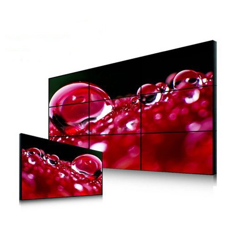 46-55 Inch 0.8mm Seamless LCD Video Wall Narrow Bezel Splicing Screen
