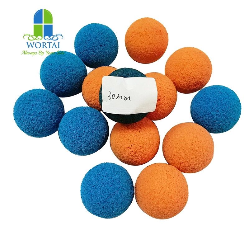 High quality/High cost performance  Power Plant Pipe Tube Cleaning Rubber Sponge Ball