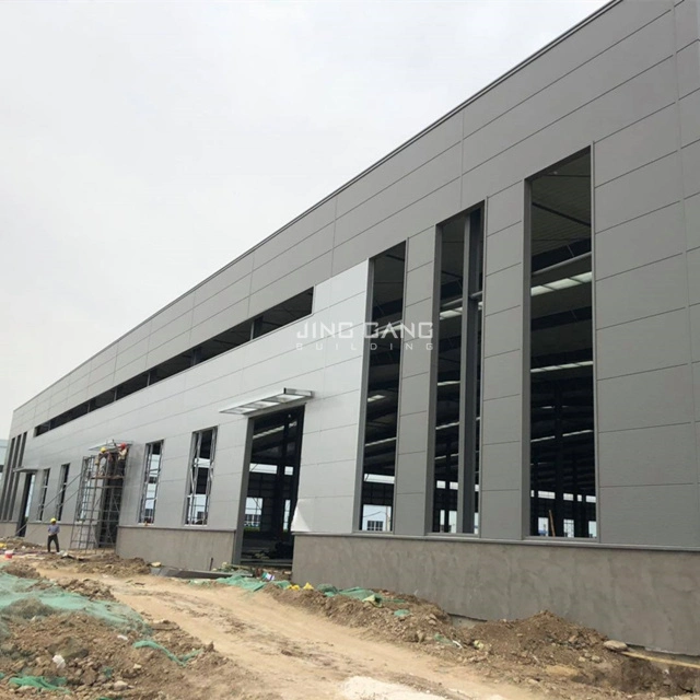 Industrial Prefabricated Steel Structure Warehouse Workshop Prefab Construction Project for Industrial Building