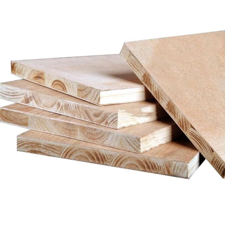 Low Price 16mm 18mm 25mm Wooden Laminated Melamine White Block Boards