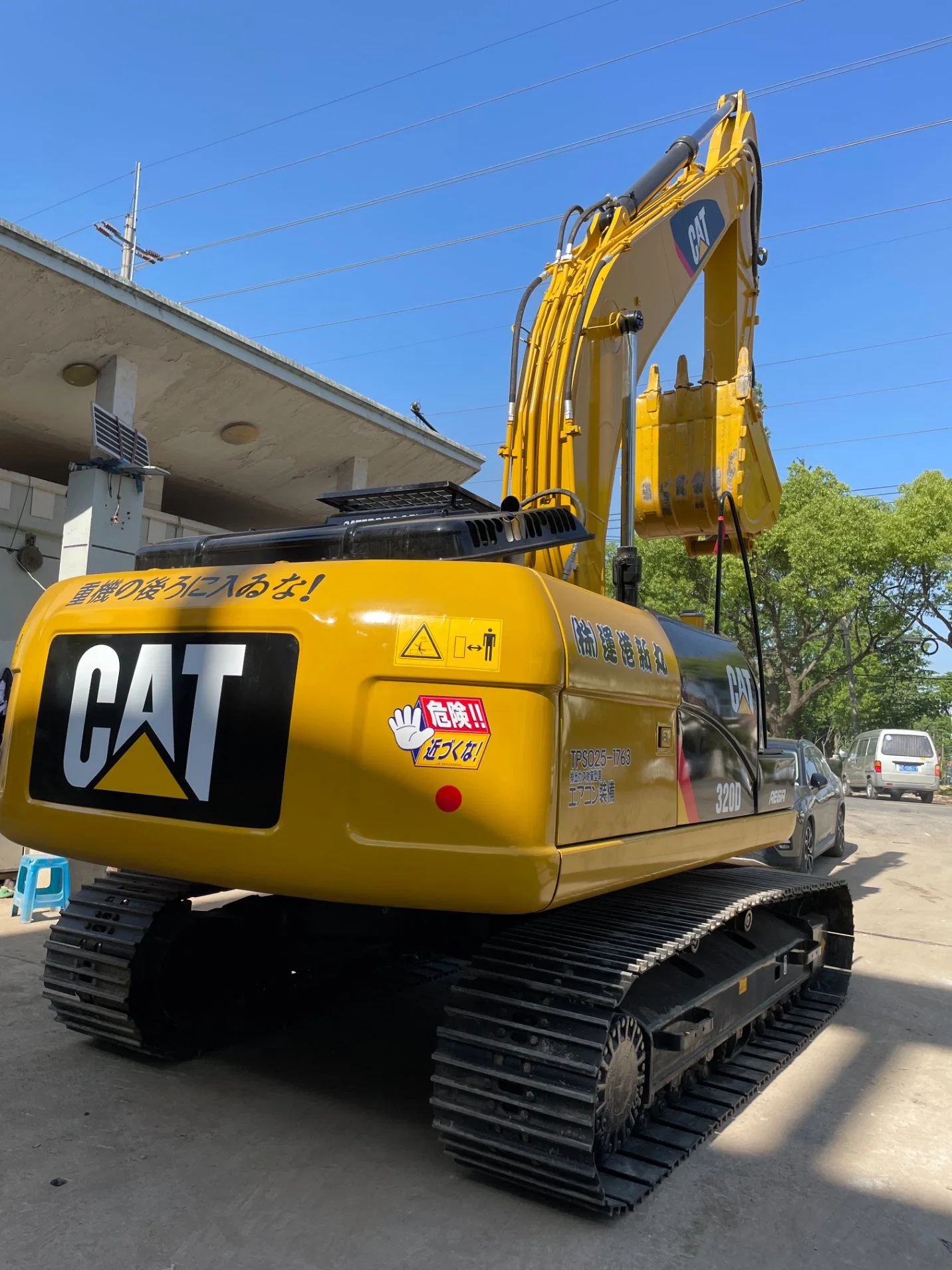 Использованная конструкция Caterpillar 320d Землеройная машина Cat 320 320c 320d2 Гусеничный экскаватор