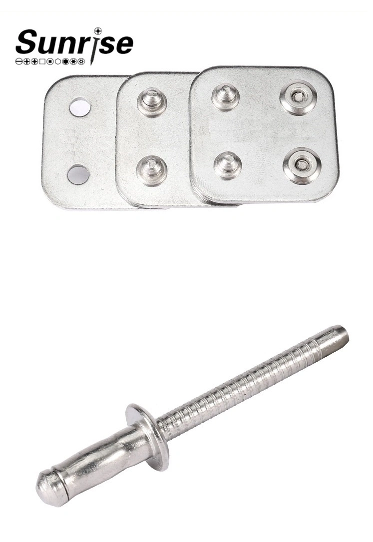 All Stainless Steel Single Drum Rivets 304 Single Drum Folding Tail Pulled-Stud Single Strand Pulled-Stud