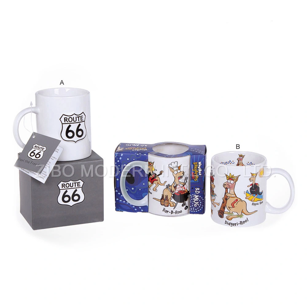 Wholesale/Supplier Decorative 3D Animal Ceramic Coffee Mugs