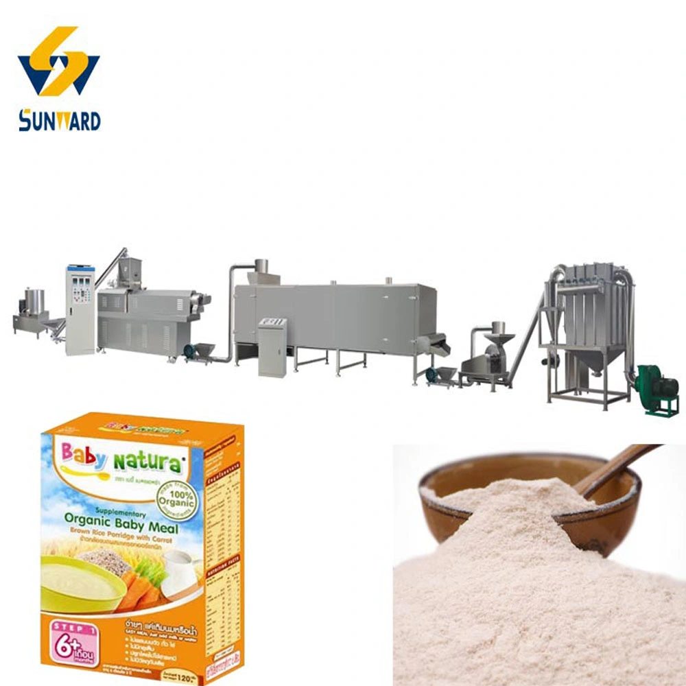Brown Rice Instant Beverage Powder Maker Ausrüstung Vollkorn Baby Getreide Maschinen Des Pulverherstellers