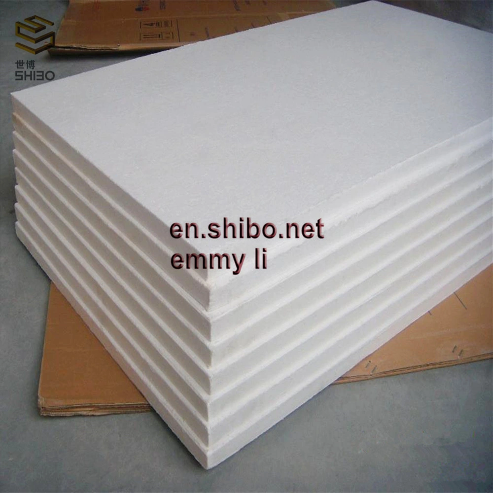 1800c Type High Temperature Ceramic Fiber Board / Refractory Plate