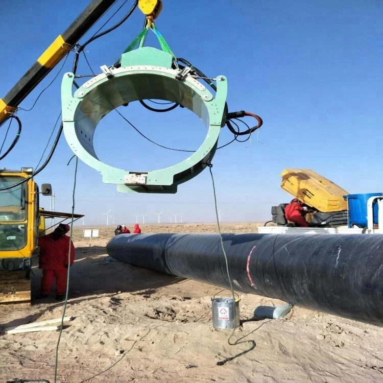 Gasoduto de alta produtividade de dispositivo de pós-aquecimento para equipamento de construção de gasodutos