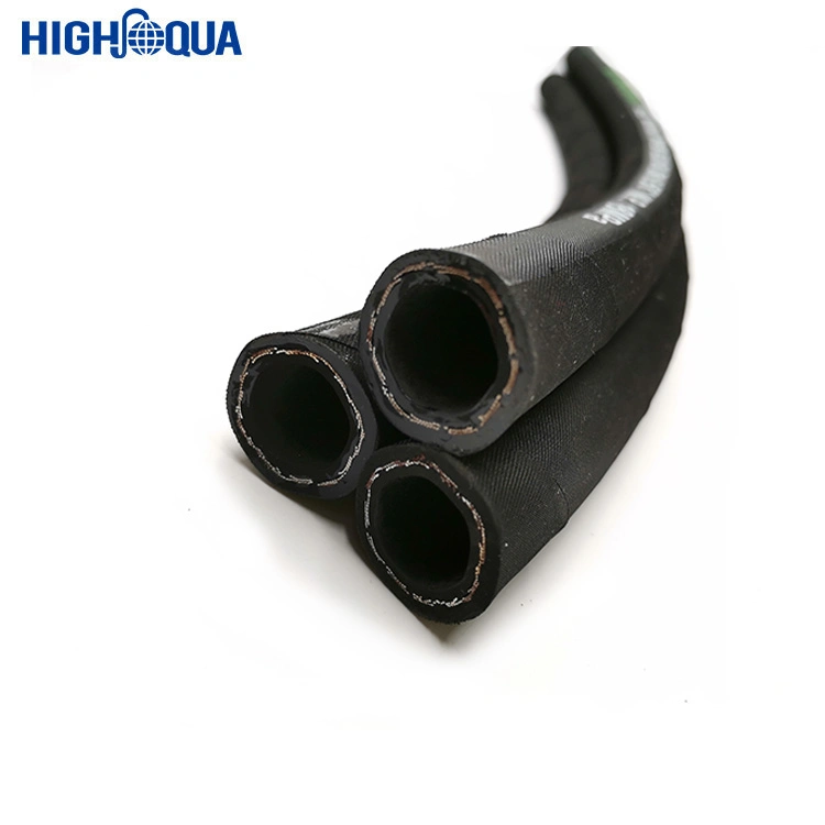 High Pressure Steel Wire Braided Rubber Hose with SAE 100 R1 R2