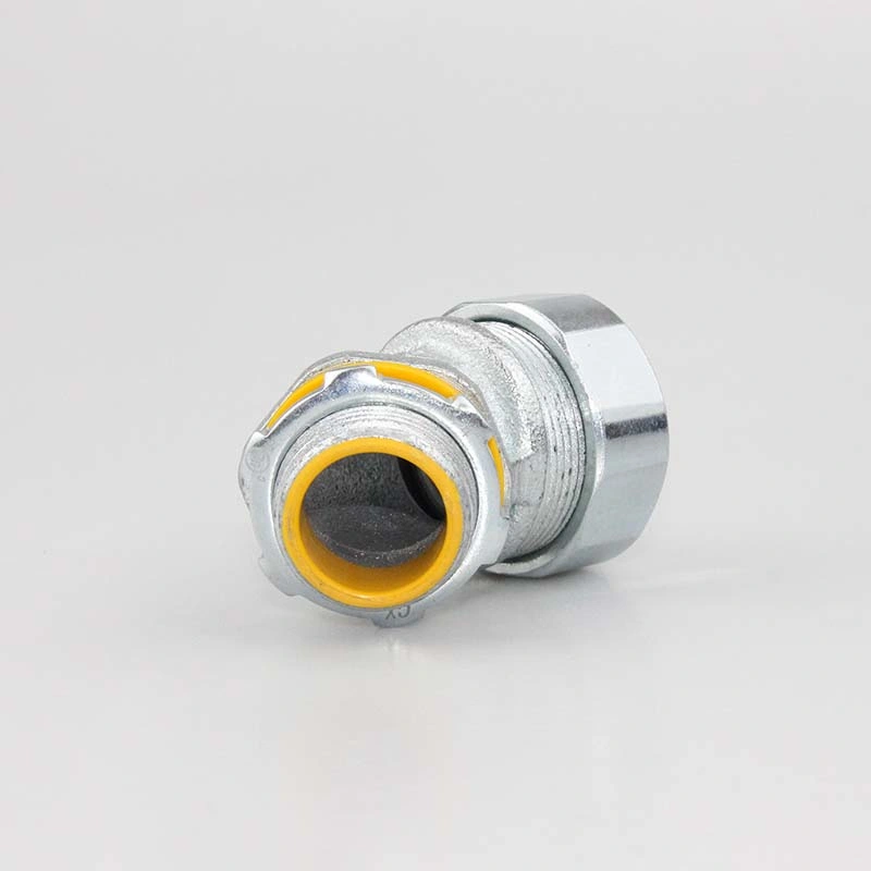 1/2 3/4 1 in 45 Degree Liquid Tight Connector Flexible Conduit Fittings