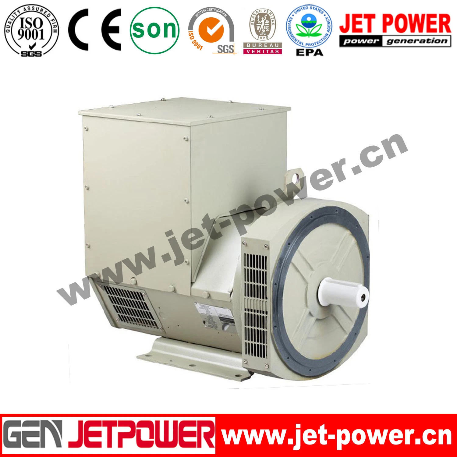 380V-440V AC sin escobillas de 32 kw generador de 40kVA solo teniendo el alternador trifásico