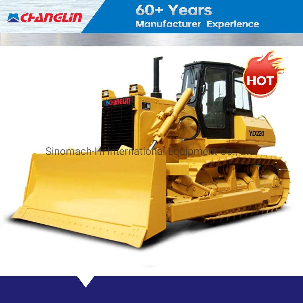 Sinomach Changlin 220HP Hydraulic Crawler Dozer Tracked Bulldozer for Construction