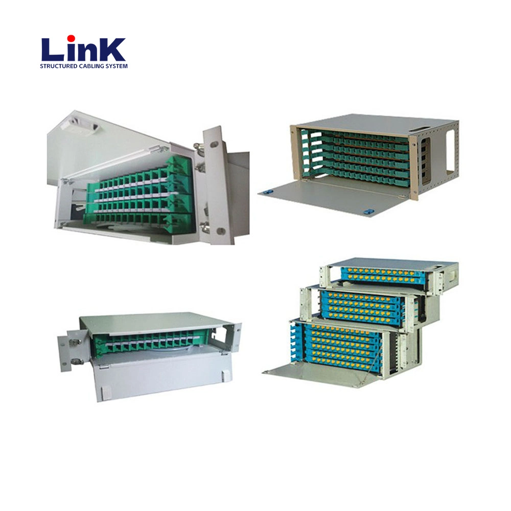 3u 19 Inch Rackmount ODF Fiber Optical Distribution Frame