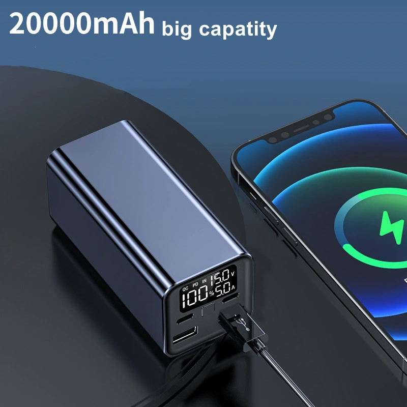 Hot Selling Big Capacity Laptop Power Bank 20000mAh Portable Power Battery Pd65W