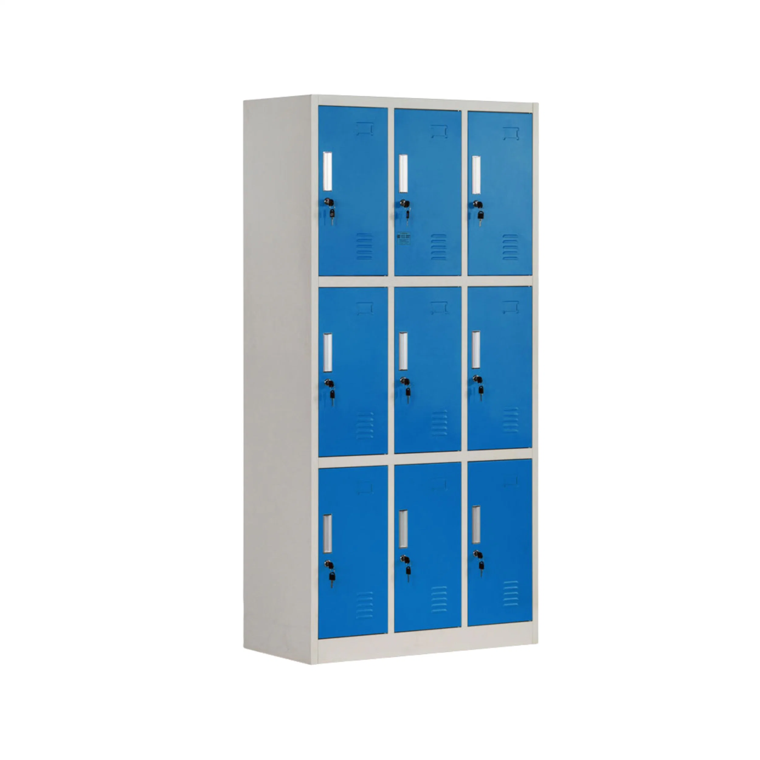 Customizable School Metal Worker Helmet Locker Steel Warehouse Storage Cabinet Locker