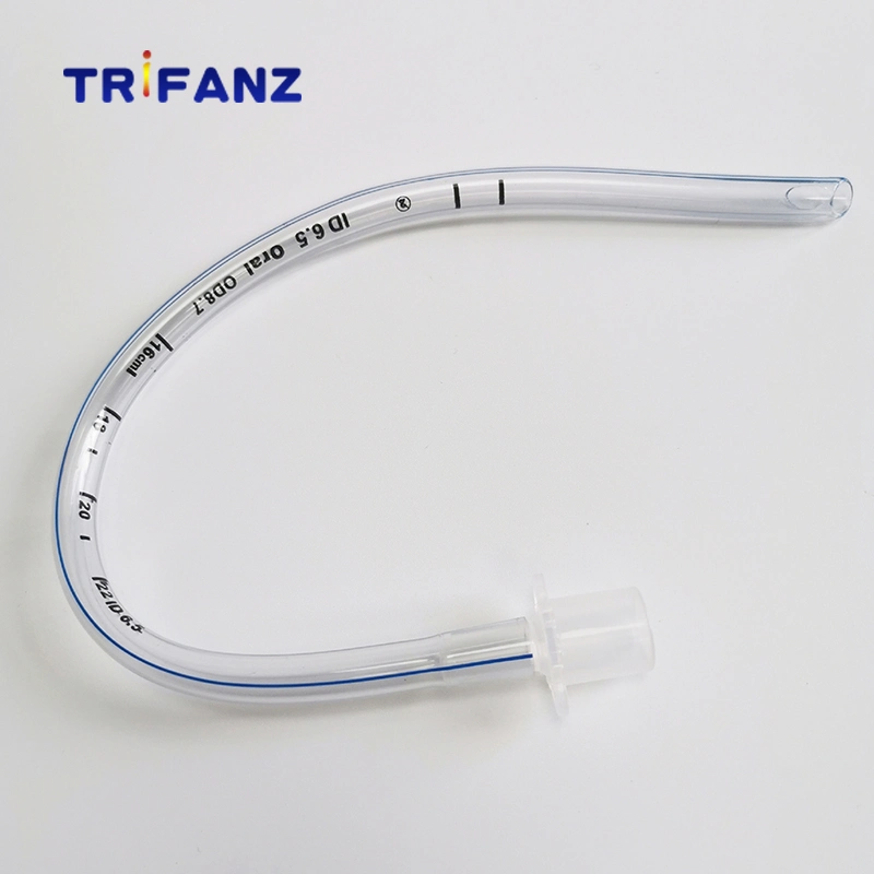 Disposable Medical PVC Oral Endotracheal Tube Without Cuff