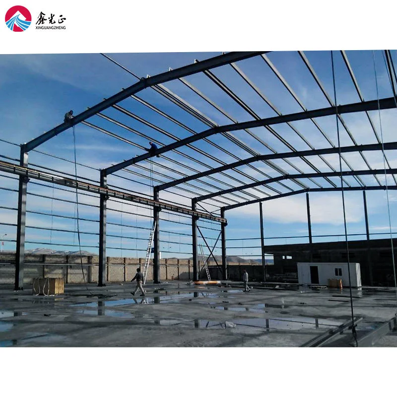 Fast Erection Steel Structure Workshop Factory Metal Construction in Qingdao