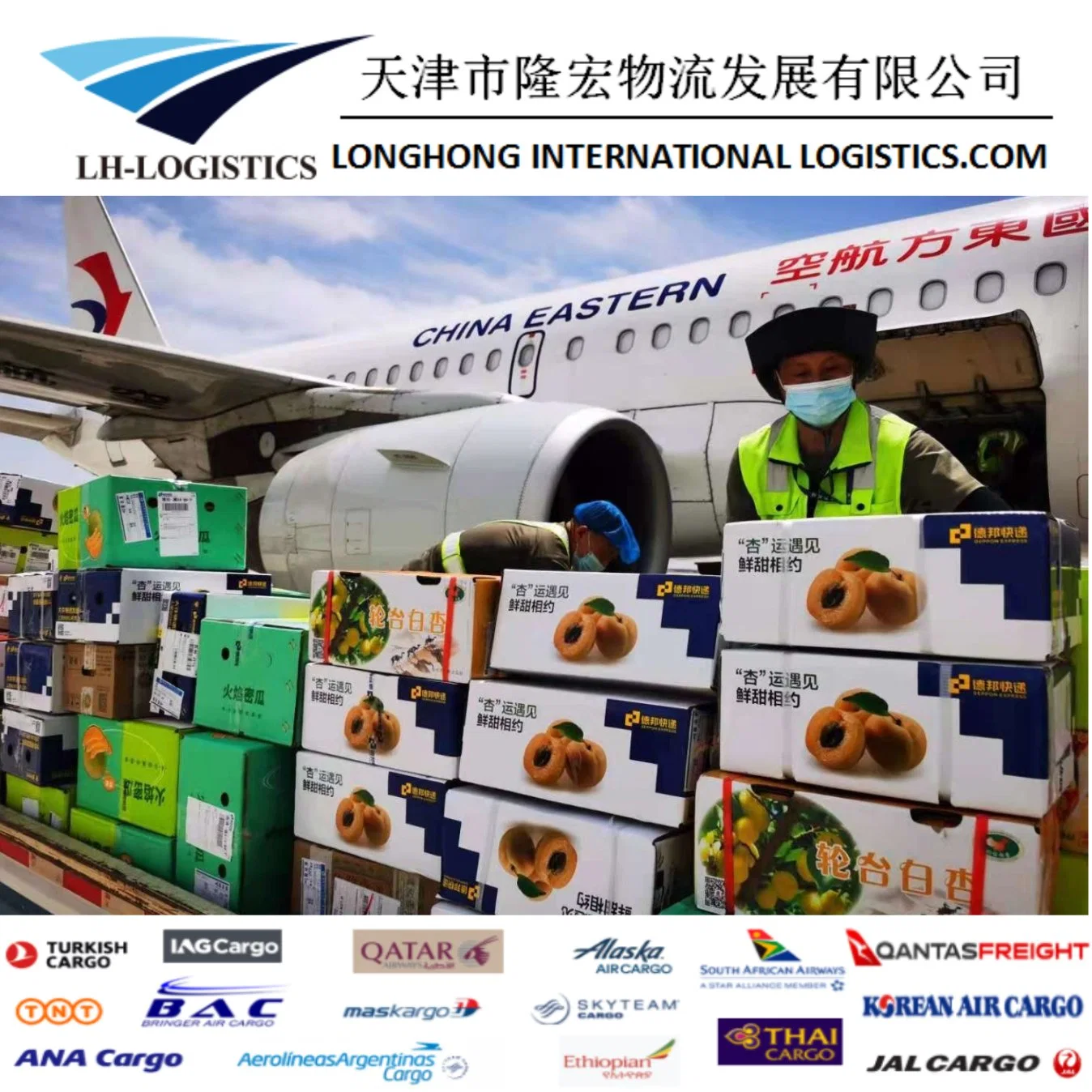 Despachante de Transporte aéreo profissional de Guangzhou/Yiwu/Tianjin para EUA, Canadá, Austrália