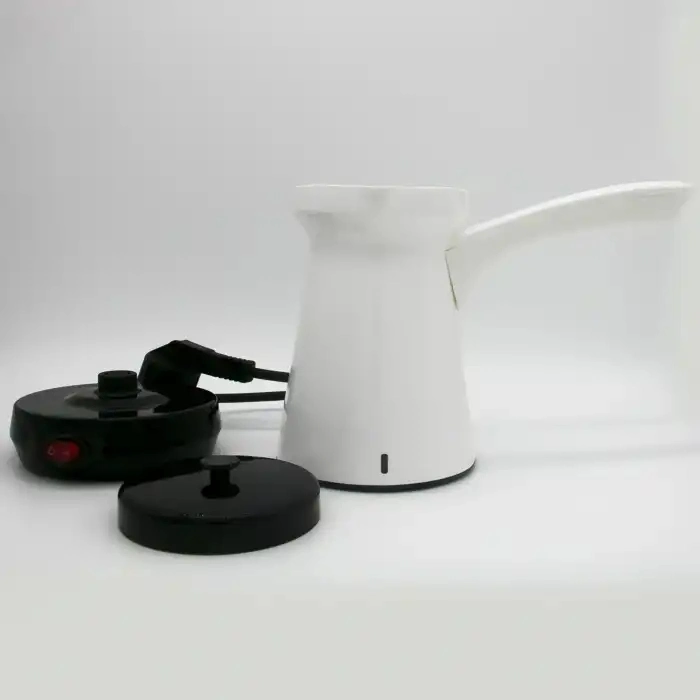 600ml Light Version of Plastic Coffee Maker Milk Warmer Tea Pot