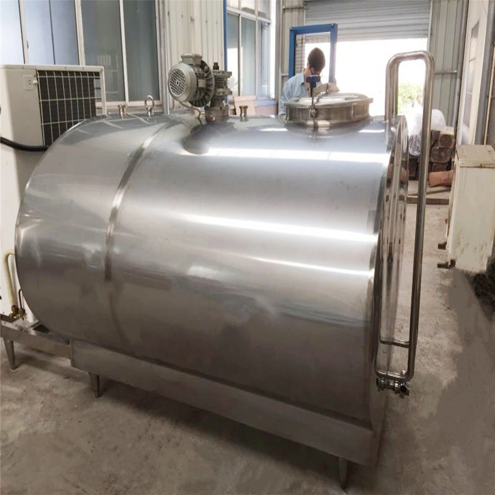 Stainless Steel Milk Storage Chilling Cooling Tank with Refrigerator