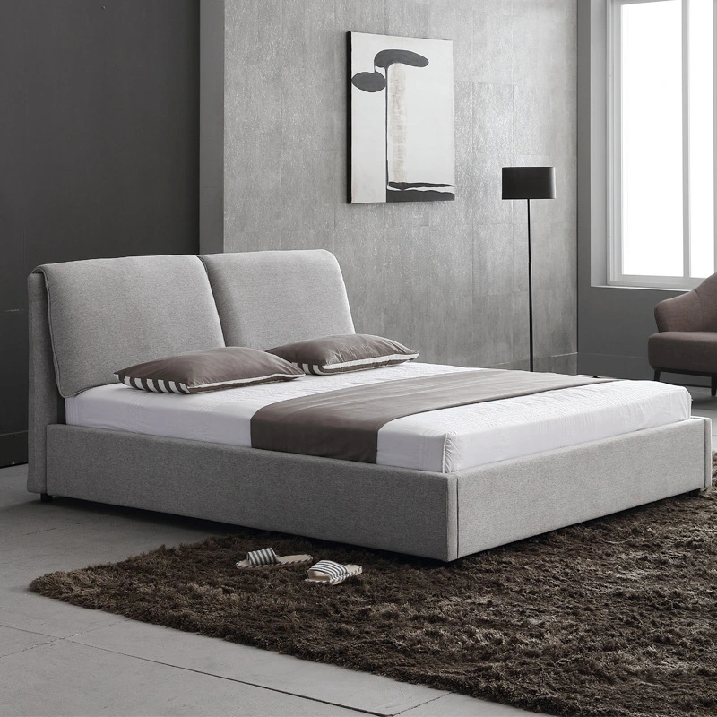 High quality/High cost performance  Bedroom Furniture Soft Bed Frame Queen / King Size Bed