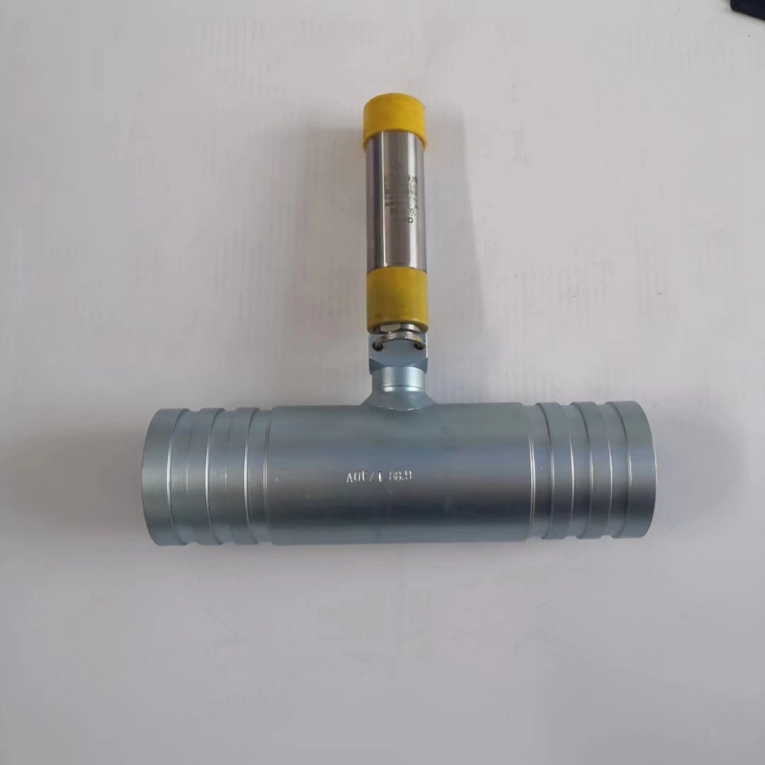 China Fantory Galvanized Cast Steel Safety Valve Tee with Groove