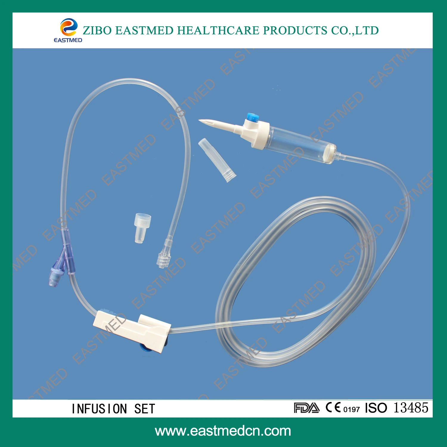 Plastic Jmd or OEM PE Blister Blood Bags Infusion Set for Adult