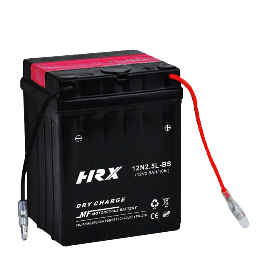 12n2.5L Dry Chargeable Motorcycle Dry Charge Battery in Cheap Price