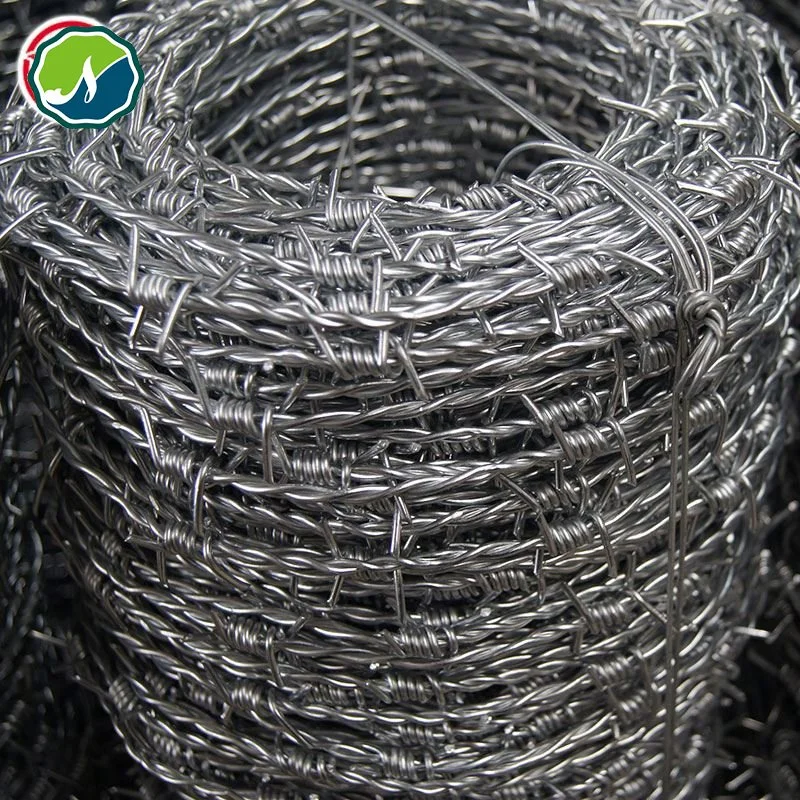 Hot DIP Direct Manufacture PVC Galvanized 50kg Barbed Wire Price for Farm Fence